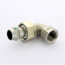 Соединение разъёмное 15×1/2" Viega 437299 нержавеющая сталь