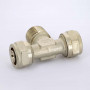 Тройник обжим-Н 16-1/2"-16 Uni-Fitt | 668N6260 никелированная латунь
