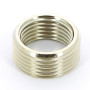 Футорка сплошная 1/2 на 3/4" Uni-Fitt | 638N3200 никелированная латунь
