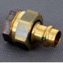 Соединение разъёмное 15×1/2" Viega 469450 бронза