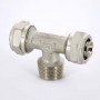 Тройник обжим-Н 20-1/2"-20 Uni-Fitt | 668N7270 никелированная латунь