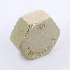 Заглушка 3/4" внутренняя Uni-Fitt | 607N3000 никелированная латунь