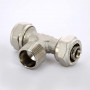 Тройник обжим-Н 20-1/2"-20 Uni-Fitt | 668N7270 никелированная латунь