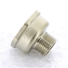 Переходник 1/2"-1" резьбовой ВН Uni-Fitt | 603N2400 никелированная латунь