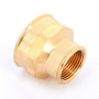 Муфта переходная 1/2"×1" Viega 267520 бронза