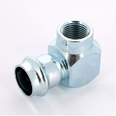 Угол 90° 22×1/2" Viega 601263 сталь