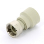 Муфта с накидной гайкой ВР 20 х 3/4" FV-Plast 2260 | 226025 полипропилен