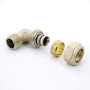 Угол обжимной НР 20-1/2" Uni-Fitt | 665N7200 никелированный