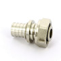 Переходник на евроконус 20x3/4" Rehau Rautitan 11691761001 никелированная латунь