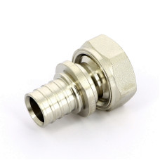 Переходник на евроконус 20x3/4" Rehau Rautitan 11691761001 никелированная латунь