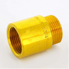 Удлинитель НВ 1/2"х10мм Uni-Fitt | 10151G040010 латунь
