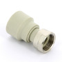 Муфта с накидной гайкой ВР 20 х 3/4" FV-Plast 2260 | 226025 полипропилен