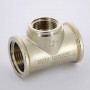 Тройник 1"-3/4"-1" Uni-Fitt | 615N4340 никелированная латунь