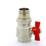 Кран шаровой американка 1 1/4″ резьба ВН Itap 098 11/4″ Ideal бабочка