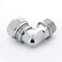 Соединение угловое 12x1/2"Н Tiemme 1130070 обжим - резьба хромированная латунь