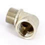 Угол с упором НВ 3/4" Uni-Fitt | 612N3300 никелированная латунь