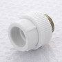 Муфта комбинированная сварка-Н PPR 40-1" Pro Aqua PA230 | PA23020 полипропилен белый