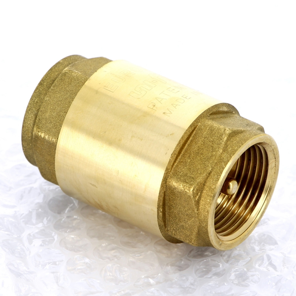 Клапан обратный пружинный с металлическим затвором EUROPA UNI-FITT 1" | 223G4000