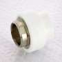 Муфта комбинированная с внутренней резьбой PPR 40-1 1/2" вр Pro Aqua PA225 | PA22521P полипропилен белый