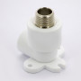 Водорозетка сварка-Н PPR 20-1/2" Pro Aqua PA280 | PA28108P полипропилен белый