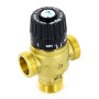 Клапан термосмесительный UNI-FITT 3/4" 30-65˚С, смешение в центр, латунный | 353G2230
