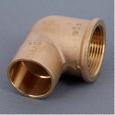 Угол 90° 35×11/4" Viega 173494 бронза