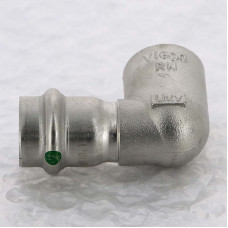 Угол 90° 18×1/2" Viega 436995 нержавеющая сталь