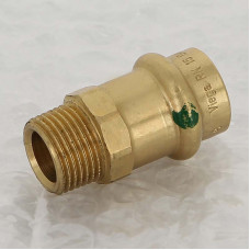 Муфта 15×3/8" Viega 297985 бронза