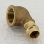 Угол 90° 15×3/4" Viega 314385 бронза