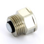 Отсечной клапан UNI-FITT 1/2" никелированный | 220N2000