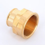 Муфта переходная 1/2"×1" Viega 267520 бронза