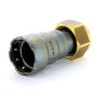 Муфта с накидной гайкой 1/2"×3/4" Viega 718886 сталь