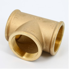 Тройник 2 1/2" Viega 321734 бронза