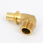 Угол 90 градусов 20x1/2" Rehau RX+ 14563481001 бронза