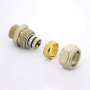 Муфта обжим-Н 20-1/2" Uni-Fitt | 662N7200 никелированная латунь