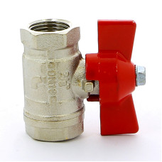 Кран шаровой 3/8″ резьба ВН Itap 092 3/8″ Ideal бабочка