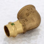 Угол 90° 18×3/4" Viega 298227 бронза