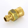 Соединение разъёмное 12×1/2" Viega 293024 бронза