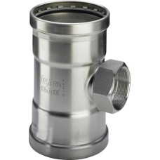 Тройник 108×3/4" Viega 482909 нержавеющая сталь