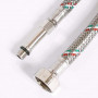 Гибкая подводка для смесителя UNI-FITT МL10х1 - 1/2" 100 см оплетка из нержавеющей стали | 503S2810