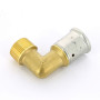 Угол 90 пресс-Н 26-3/4" HENCO 5P | 5P-2605 латунь/нерж. сталь