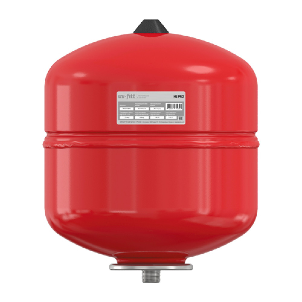 Расширительный бак HS PRO для отопления вертикальный UNI-FITT 12 литров | 900H0012