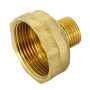 Переходник 1 на 1 1/2" резьбовой Uni-Fitt | 603G4600 латунь