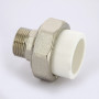 Муфта комбинированная разъемная Н PPR 32-3/4" Pro Aqua PA210 | PA21016 полипропилен белый