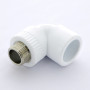 Угол 90 сварка-Н PPR 32-1/2" Pro Aqua PA270 | PA27015 полипропилен белый