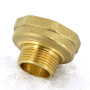 Переходник 1 на 1 1/2" резьбовой Uni-Fitt | 603G4600 латунь