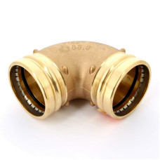 Угол DN 88.9 Viega 350680 бронза