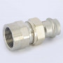 Соединение разъёмное 22×1" Viega 437510 нержавеющая сталь