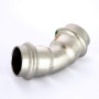 Угол 45° DN 22 Viega 435790 нержавеющая сталь