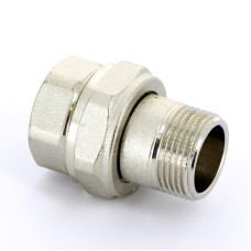 Разъемное соединение американка 3/4" вр-нр Uni-Fitt | 650N3000 никелированная латунь O-ring